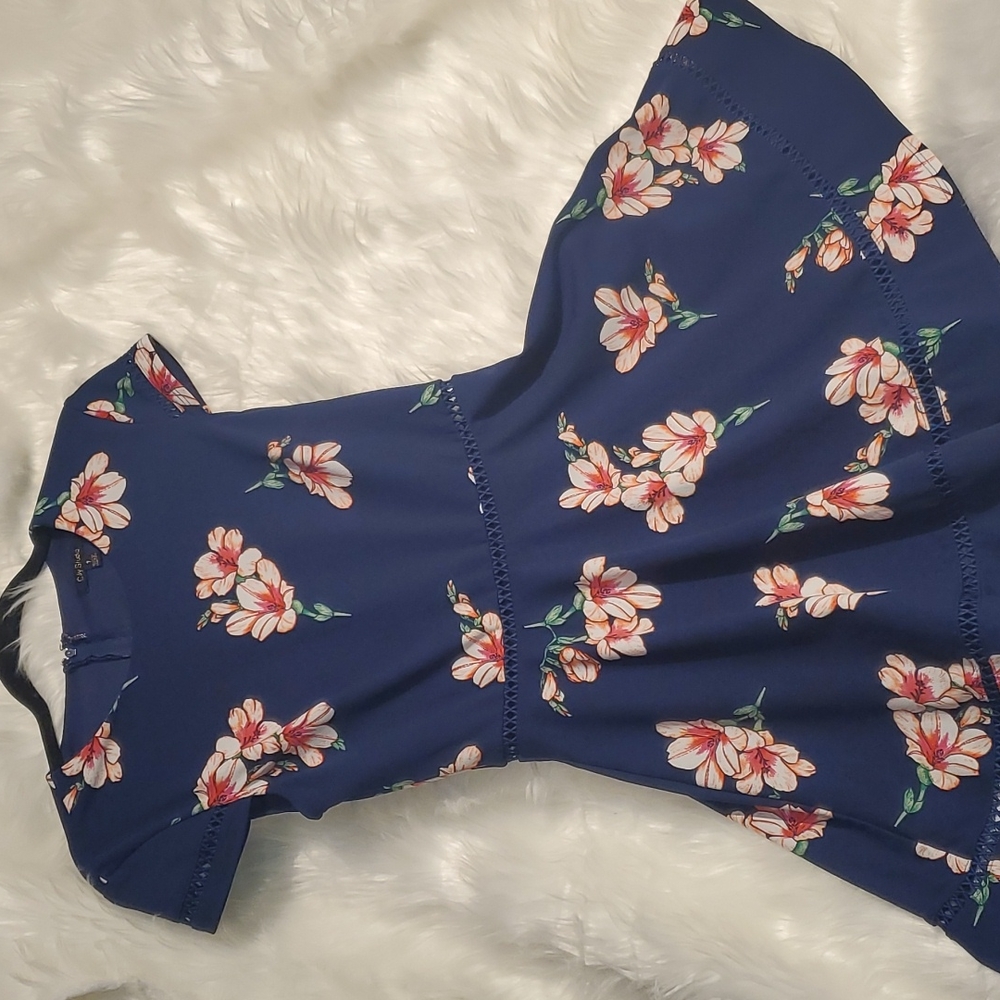 🌺🌺 City Studio Dress, floral and fun, Sz 7 Juniors - Picture 3 of 14